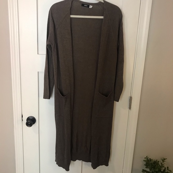 Tunic length cardigan Clearance